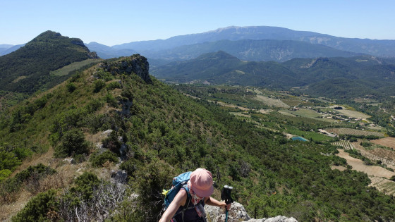 Sur la ligne des crêtes