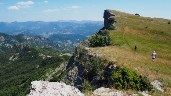 Sur la montagne de Chamouse