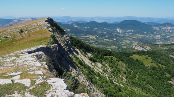 Sur la montagne de Chamouse