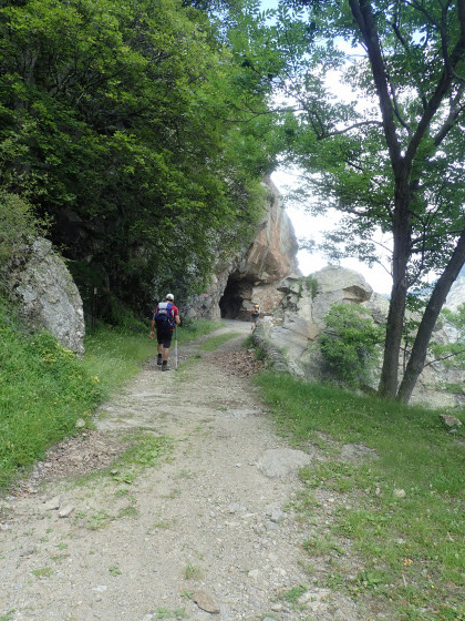 Sur la piste
