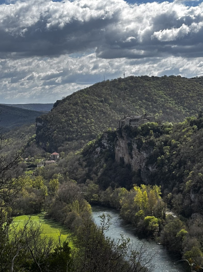 Sur le chemin retour … Bruniquel
