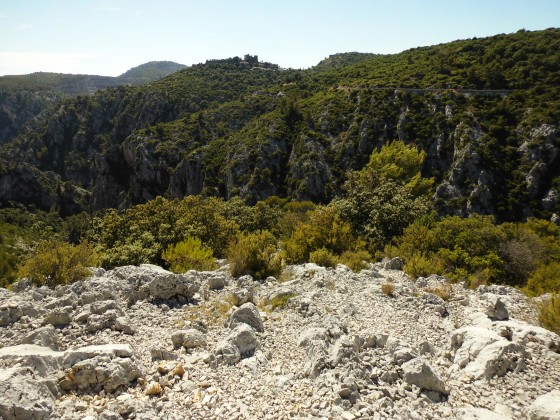 Sur le sentier du retour.