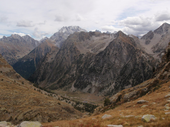 Sur le sentier en balcon su l\'Argentera