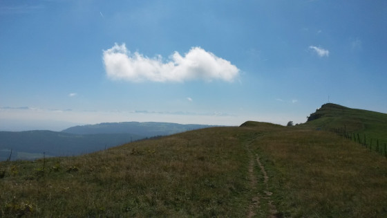 Sur les cr&ecirc;tes du Mont d'Or