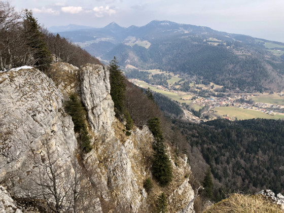 Sur les crêtes