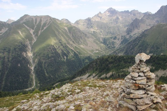 sur les cr&ecirc;tes