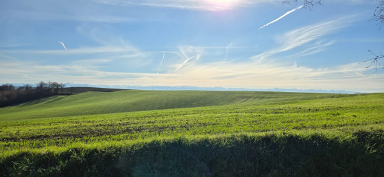 Sur les crêtes