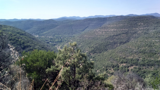 sur les hauteurs de Mialet