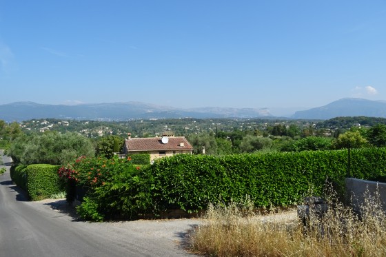 Sur les hauteurs de Valbonne