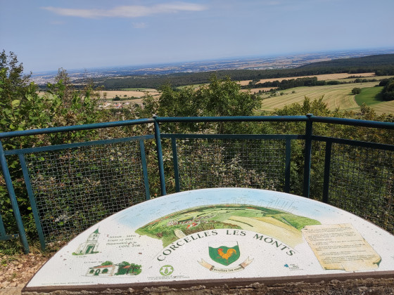 Table d'orientation de Corcelles-les-Monts