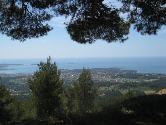 Table d\'orientation vers le Sud