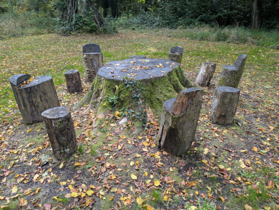Table improvisée