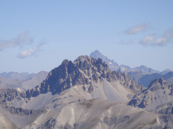 Tête de Moïse, et Mont Viso