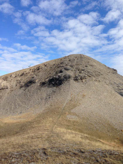 tête grosse depuis le pré sommet