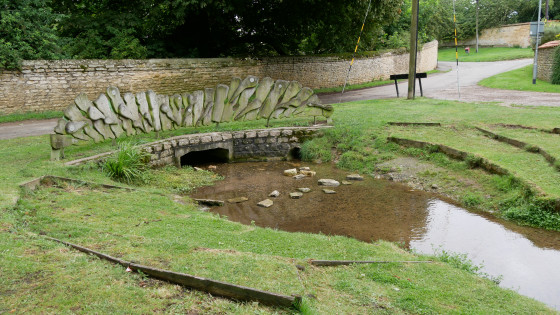 The bridge over the Beck