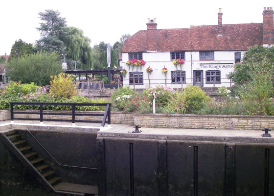 The Kings Arms, écluse de Sandford