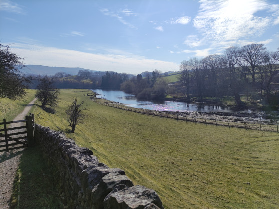 La Wharfe à Grassinton