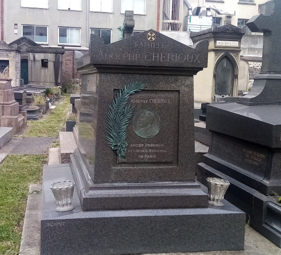 Tombe d\'Adolphe Chérioux