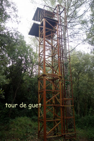 tour de guet en descendant