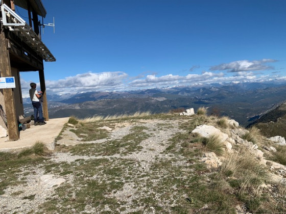 Tour de guet au sommet de l'Arpille