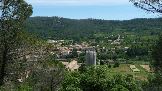 Tour de l'Abbaye de Lagrasse, en rénovation pour plusieurs années