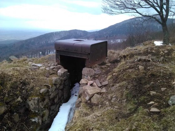 tourelle au  Hartmannswillerkopf