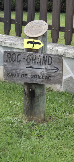 Trace sp&eacute;ciale Sentier du Milan