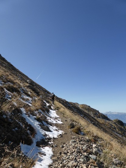 Traversée au dessus du Lac Claret