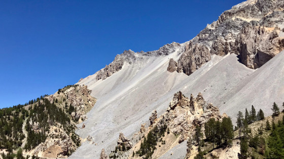 Traversée de la route du col de l\'Izoard