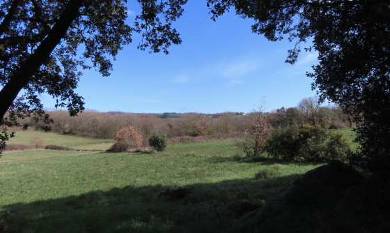 Trouée sur le paysage