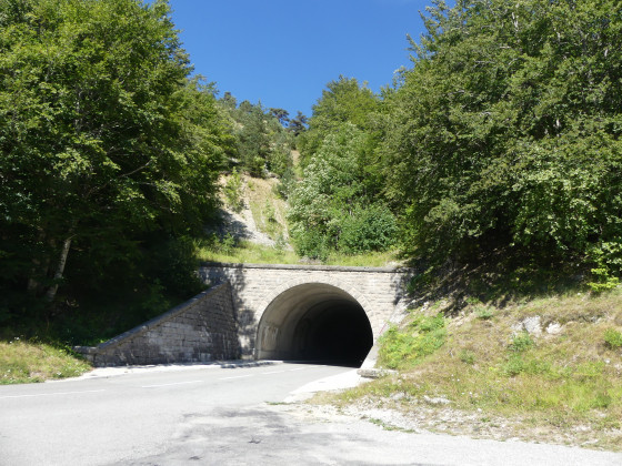 Tunnel du Col de Menée
