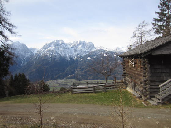 Un autre chalet en montant