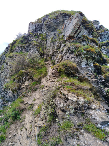 Un des passages cablés.