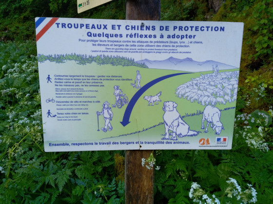 Un panneau d\'information