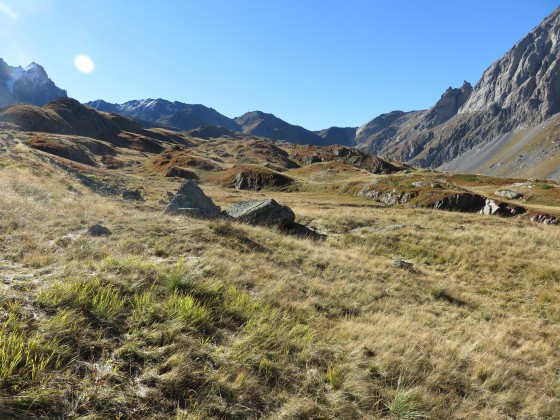 Un peu avant le Lac des Cerces