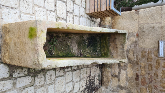 Un sarcophage du XIIIéme siècle.