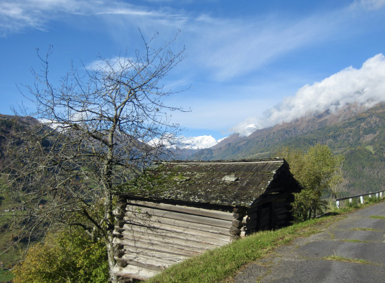 Von Huben nach Matrei, oberhalb der Isel (Osttirol)