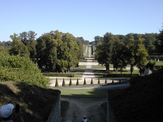 Une des belles perspectives du parc.