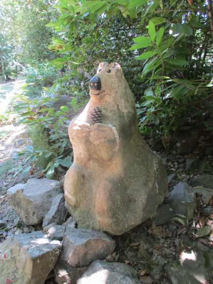 Une des Sculptures animaliéres
