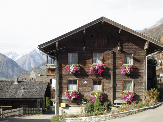 Une maison dans le village de Zedlach