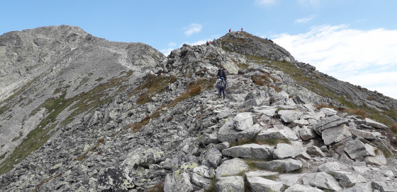 Une montagne aride
