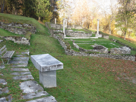 Une partie du site arch&eacute;ologique en plein air