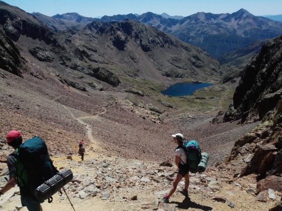Une pause dans la montée