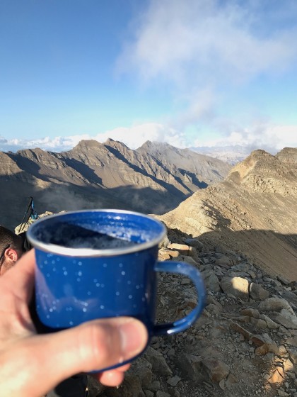 Une petite bi&egrave;re au sommet