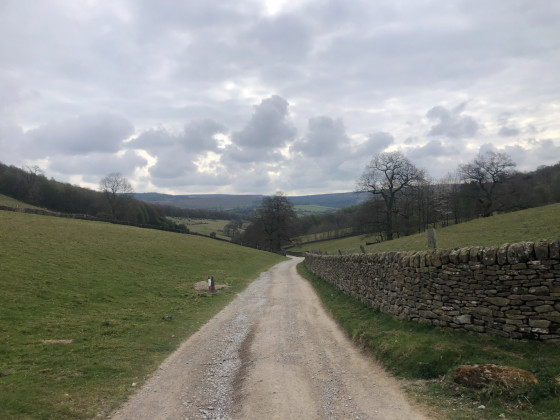 En haut de la première colline
