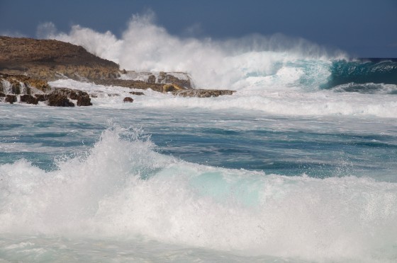 Vagues sur Morne Petite Saline