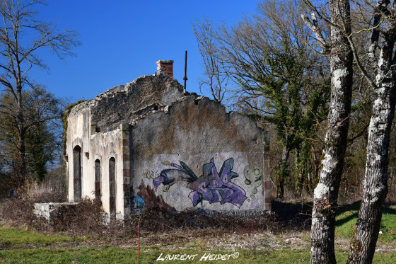 Ancienne gare sur chemin du Tacot