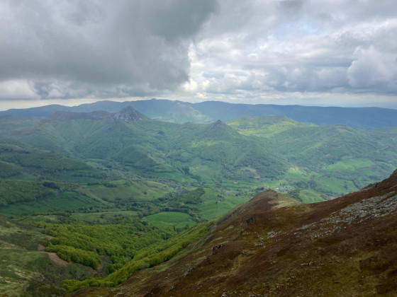 Vallée de Mandailles, vue du Puy Chavaroche