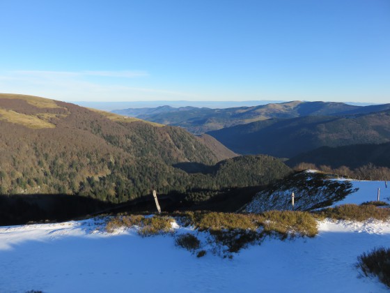 Vallée de Mittlach depuis le Rainkopf