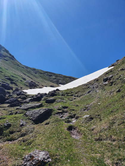 Vallon avant le collet du Pic d\'Ayous